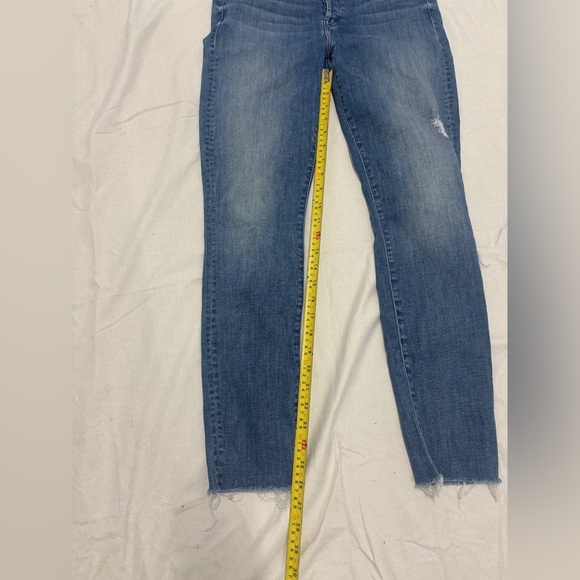 MOTHER Lil Midrise Dazzler Ankle Jeans Size 28 - Picture 6 of 11